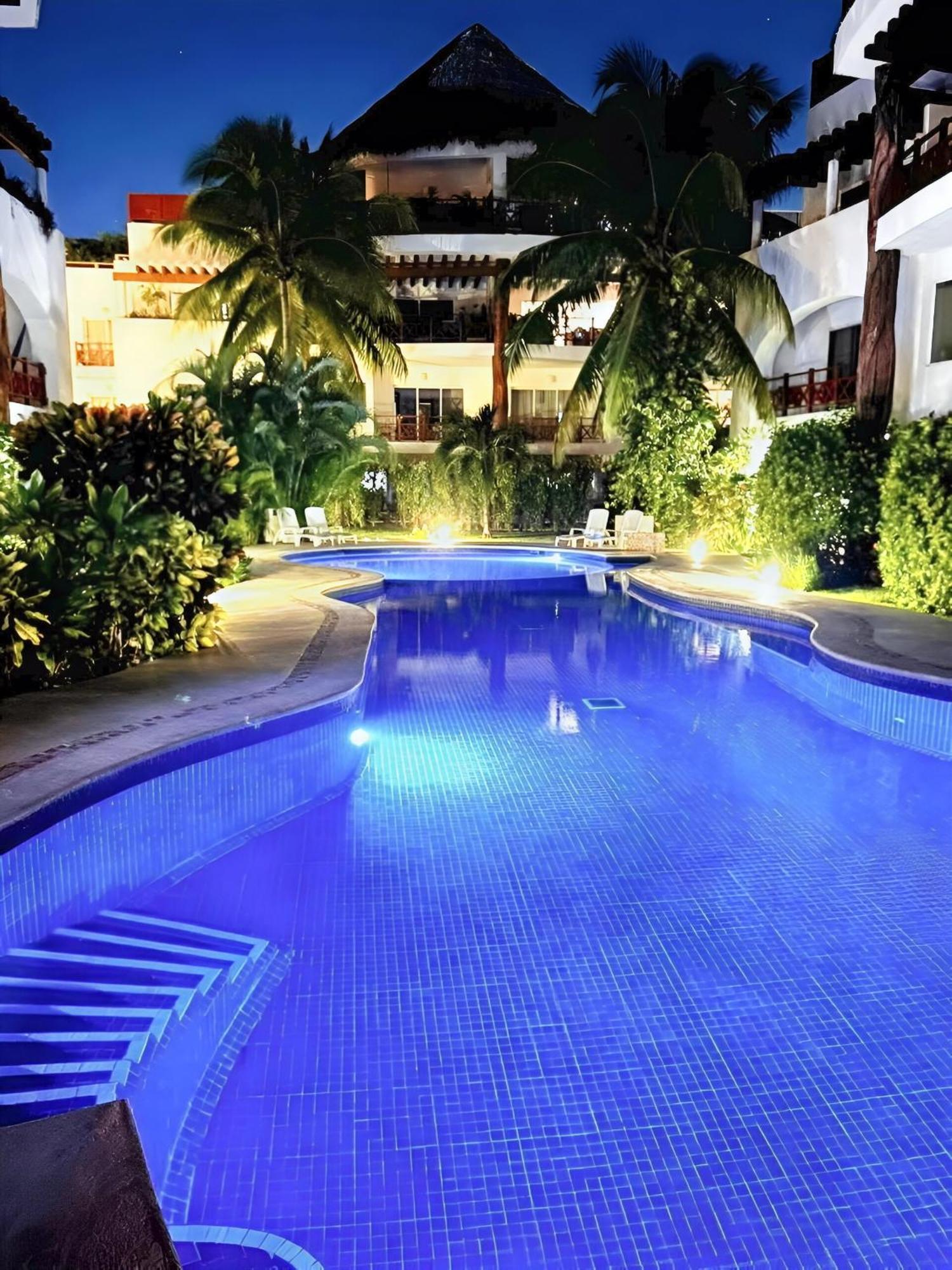 Luxury Duplex -4 Pers- 2Mn Beach&5Th Av, Pool, Gym Playa del Carmen Exterior foto